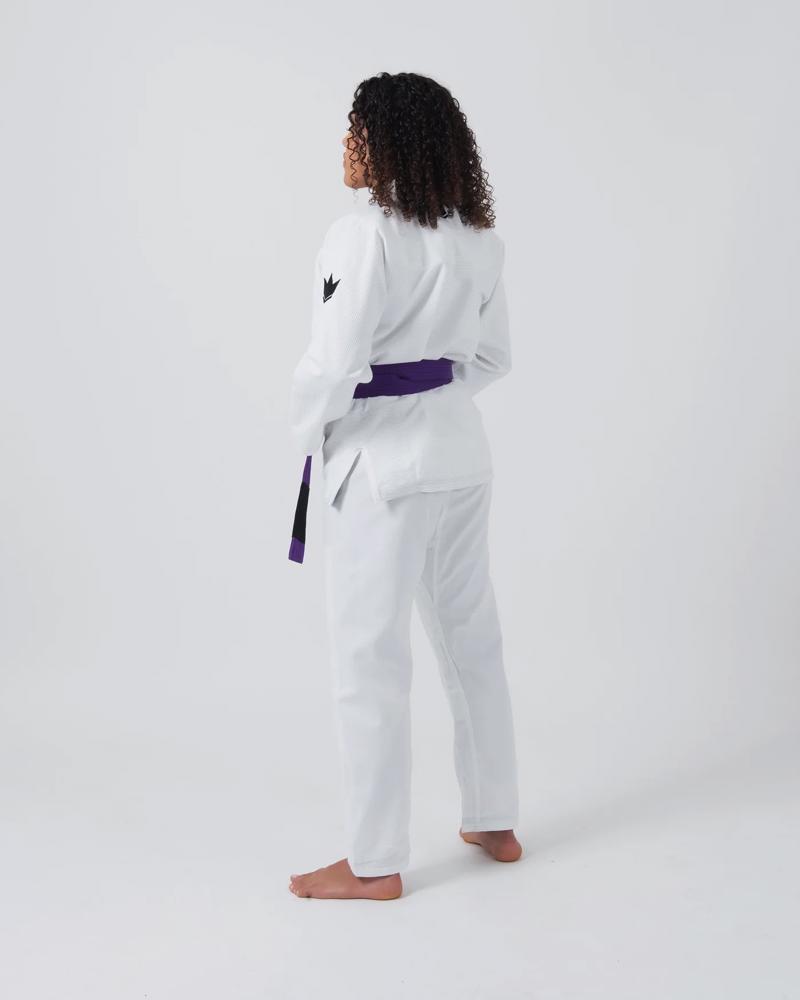 KINGZ womens kore v2 2024 edition BJJ GI - white